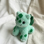 4in1 Pokémon-Inspired Amigurumi Crochet Pattern Bundle - PDF Download - Pikachu, Charmander, Squirtle & Bulbasaur