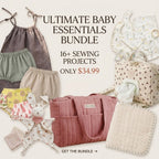 Baby Sewing Pattern Bundle | 16+ PDF Projects