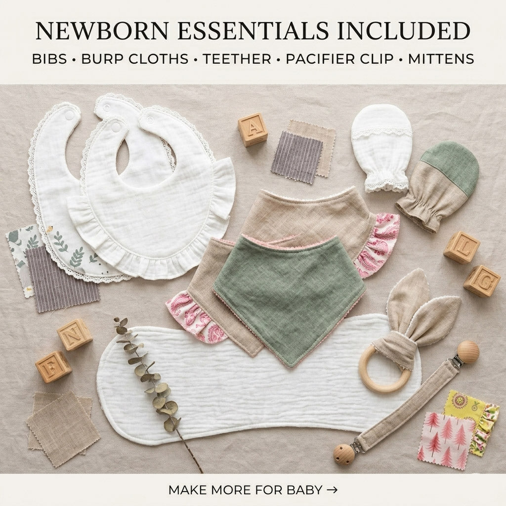 Baby Sewing Pattern Bundle | 16+ PDF Projects