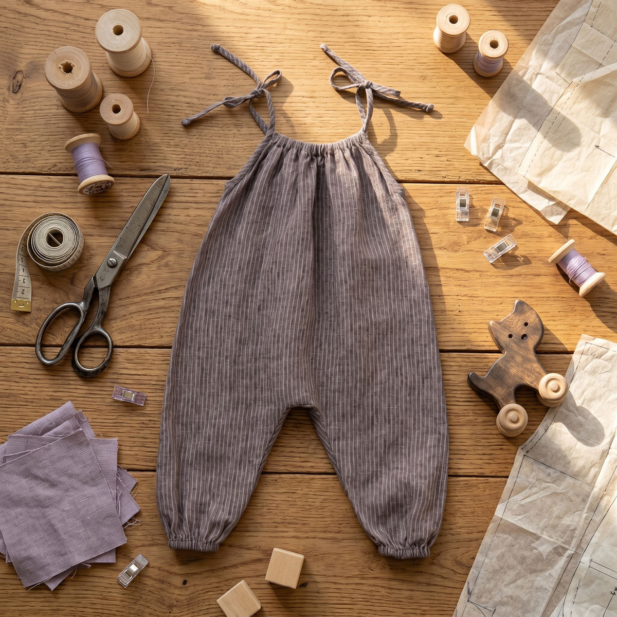 Baby & Toddler Romper Sewing Pattern PDF Download