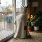 Blue Heeler Dog Hooded Blanket Crochet Pattern PDF Download
