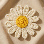 Daisy Flower Garland Crochet Pattern PDF Download – Spring Decor
