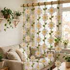 Daisy Flower Garland Crochet Pattern PDF Download – Spring Decor