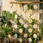 Daisy Flower Garland Crochet Pattern PDF Download – Spring Decor