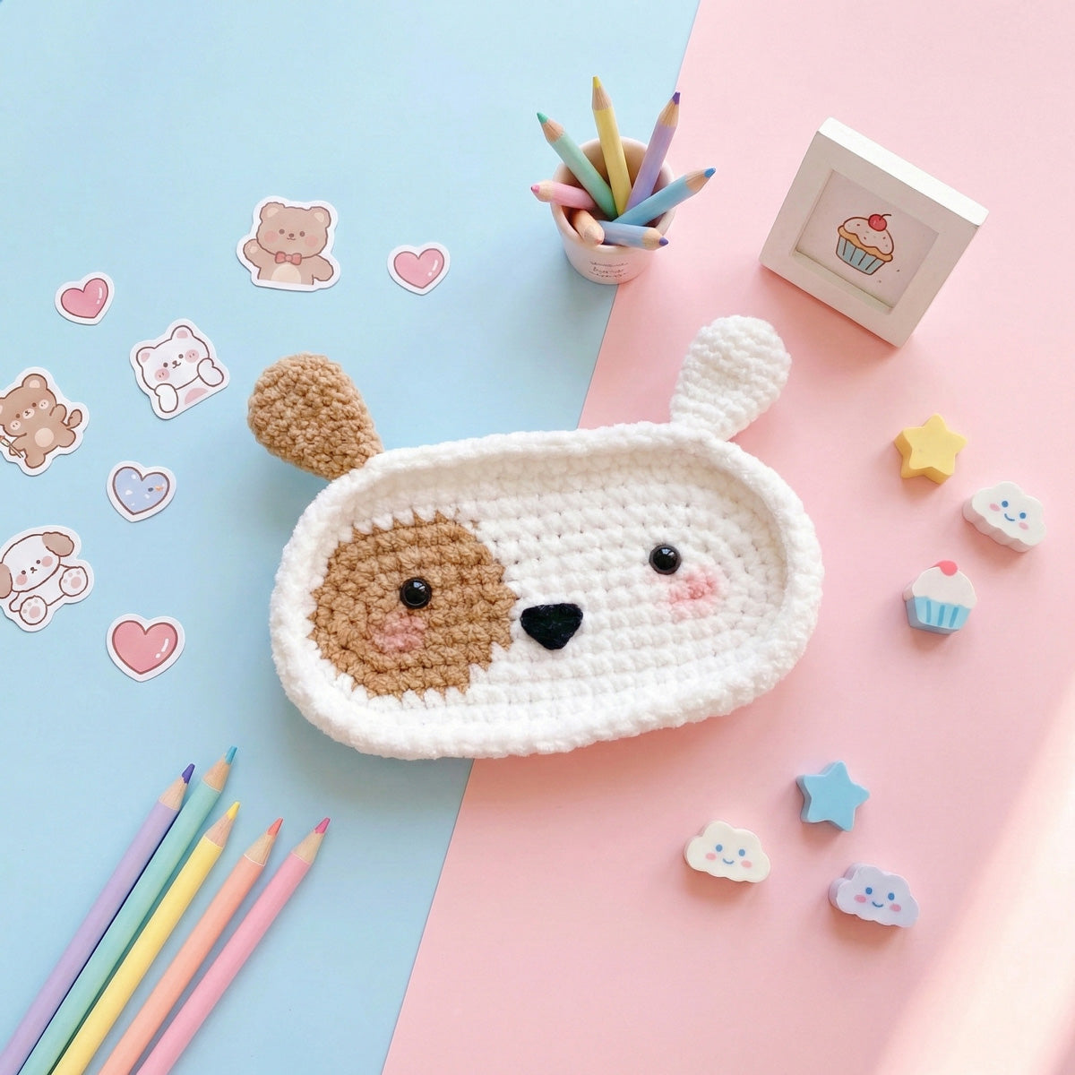 15-in-1 Animal Eyeglasses Holder Crochet Patterns PDF Download