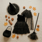 Halloween Witch Costume Sewing Pattern PDF | DIY Kids Witch Costume