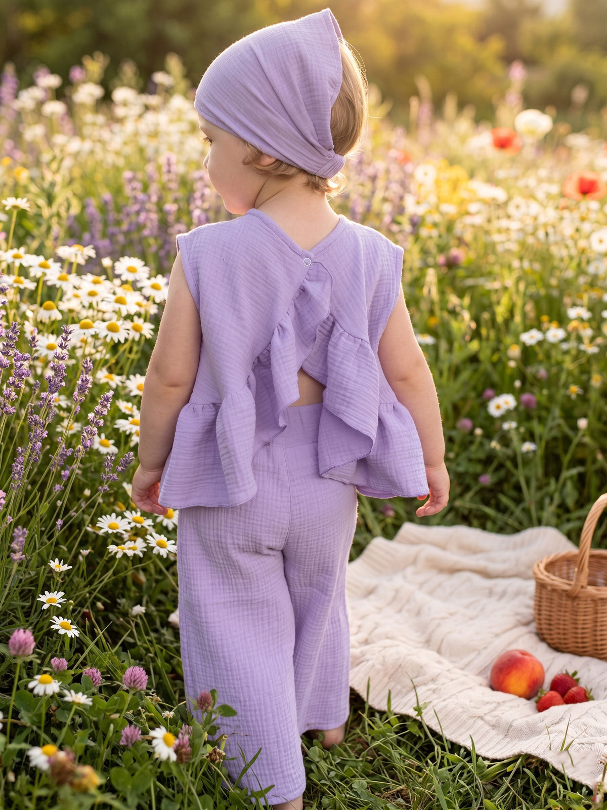LiLy Set Kids Top &Pants Sewing Pattern PDF Instant Download