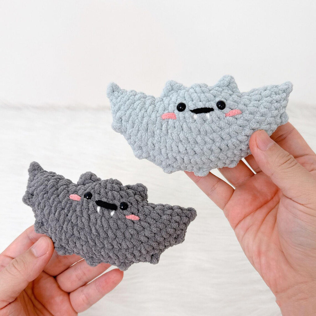 No-Sew Bat Plushies Crochet Bundle PDF Download – Amigurumi