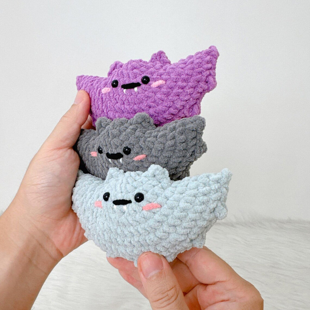 No-Sew Bat Plushies Crochet Bundle PDF Download – Amigurumi