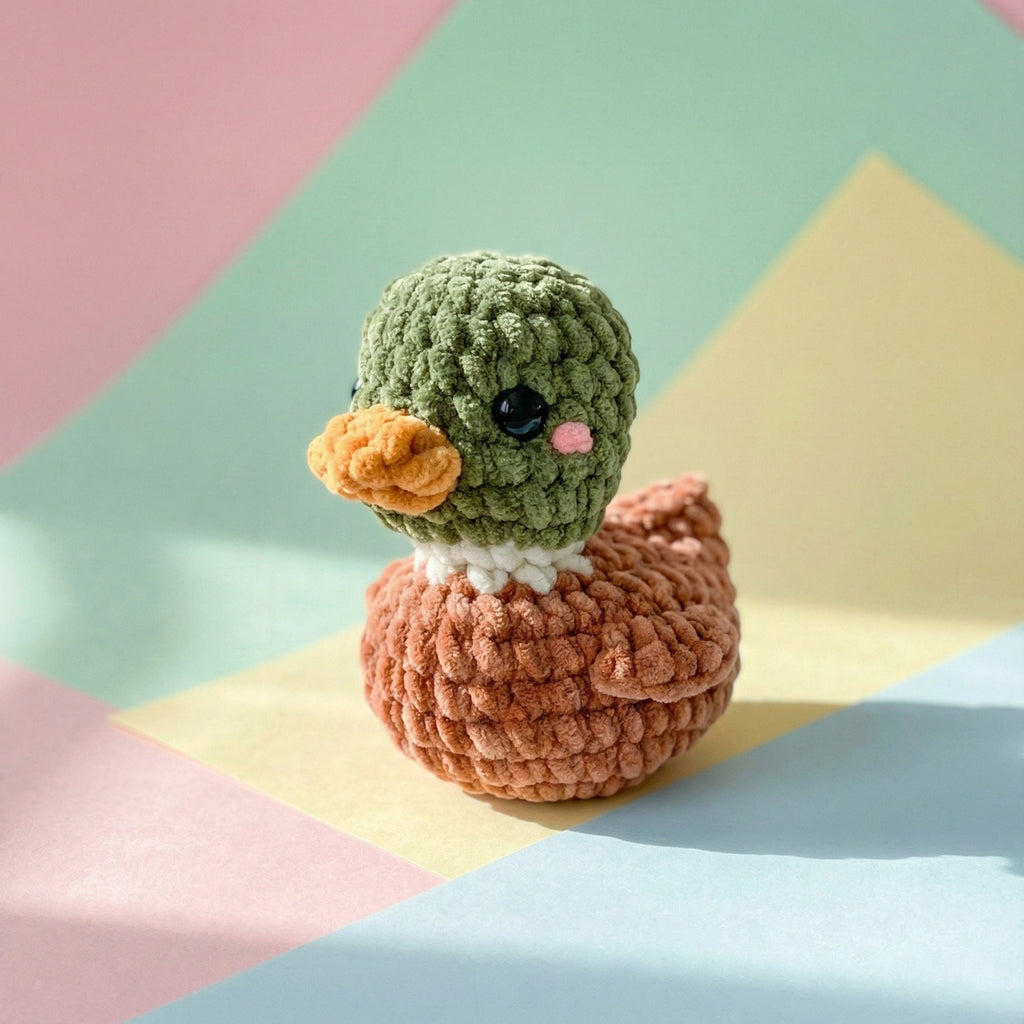 No Sew Rubber Ducky Crochet Pattern PDF Download – Easy 3-in-1