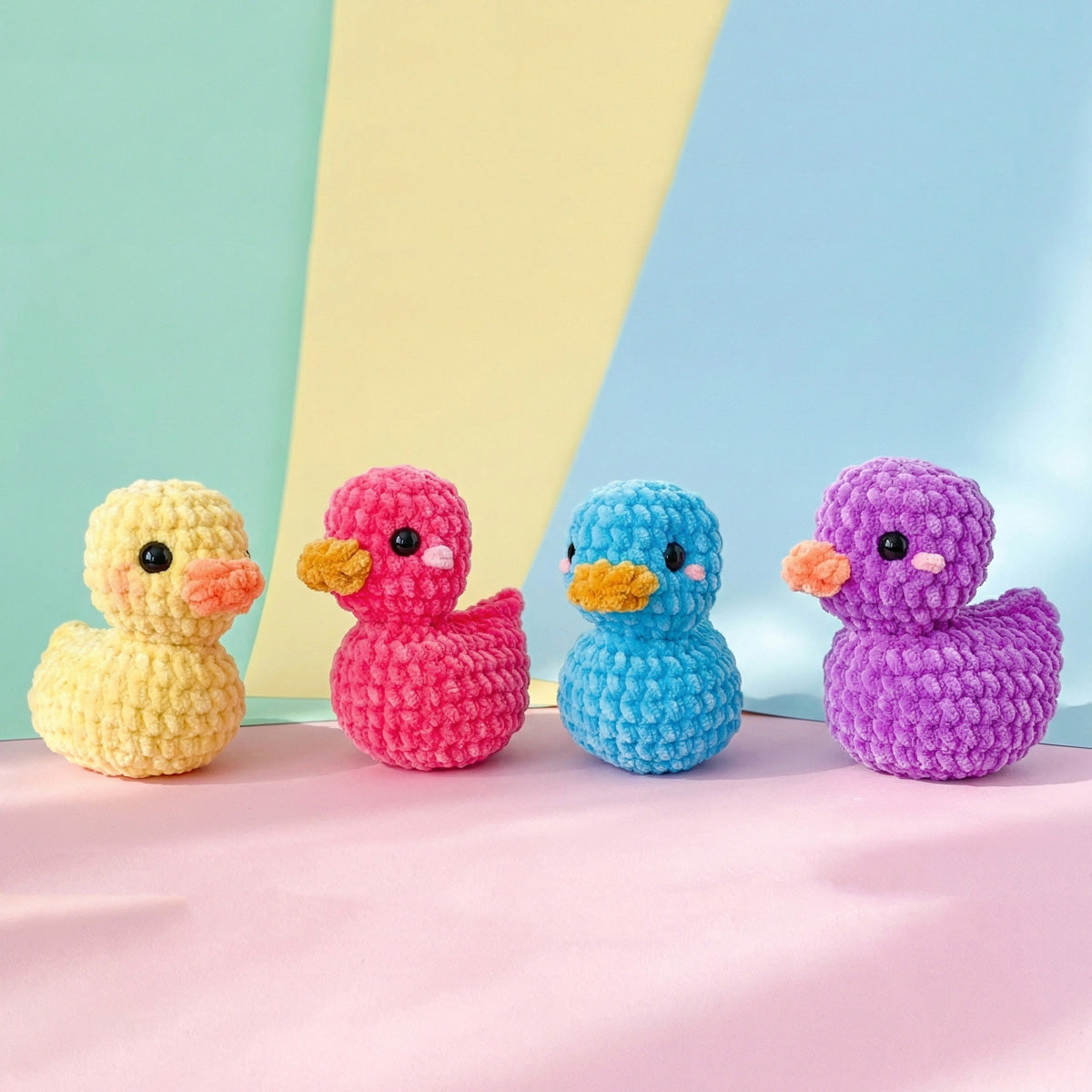 No Sew Rubber Ducky Crochet Pattern PDF Download – Easy 3-in-1