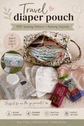 Travel Diaper Pouch Pattern PDF Download