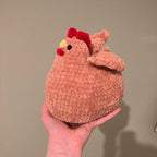 Plush Chicken Amigurumi Crochet Pattern PDF Download – Cute Toy