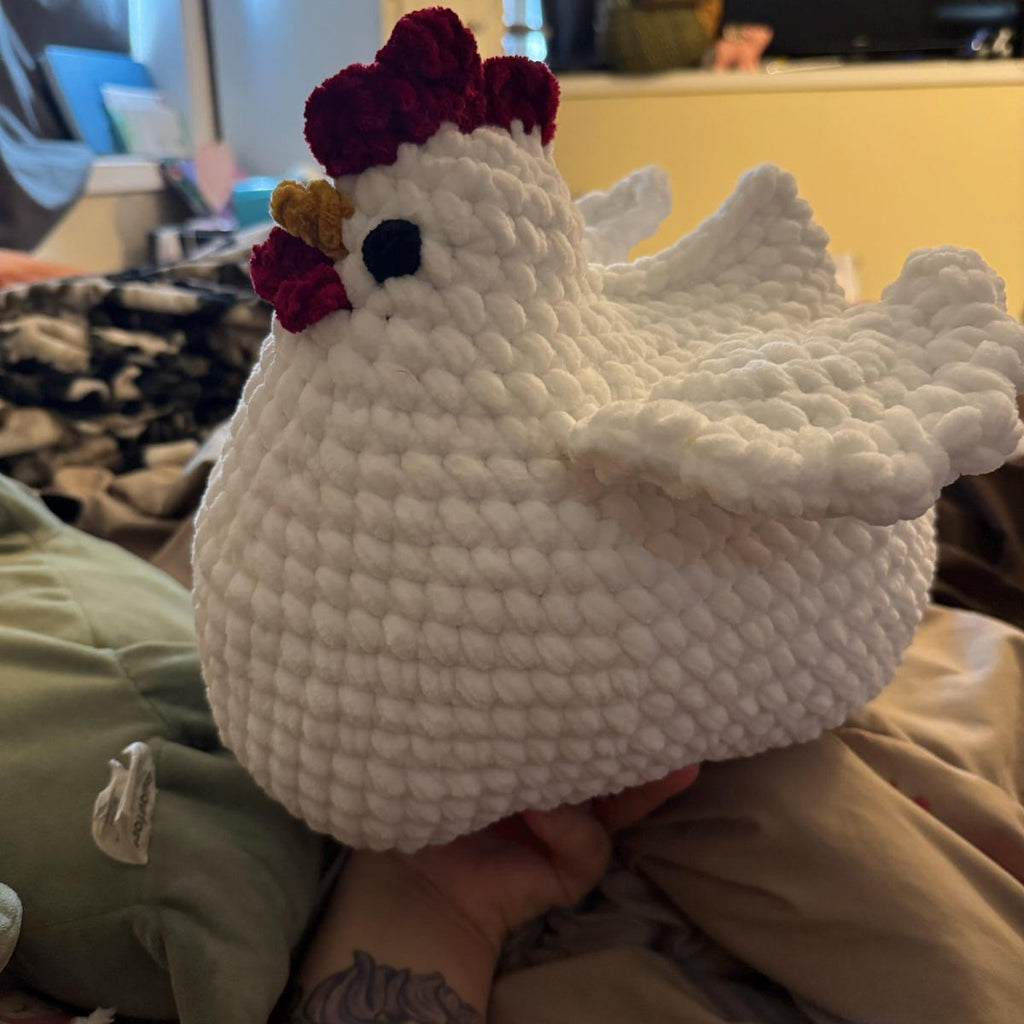 Plush Chicken Amigurumi Crochet Pattern PDF Download – Cute Toy