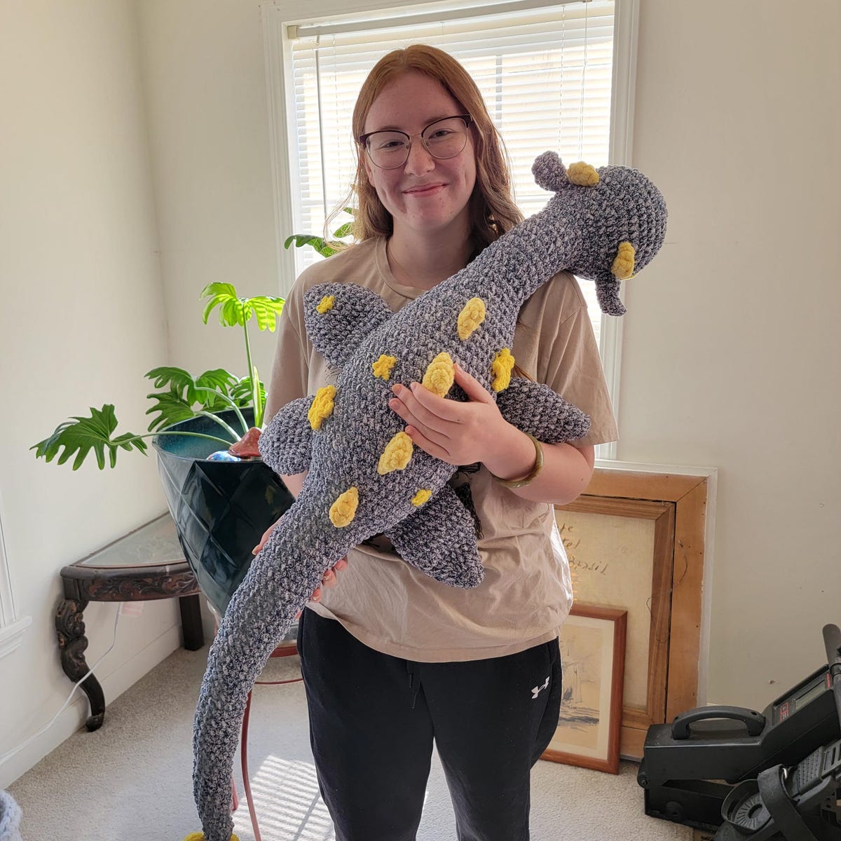 Sleeping Plesiosaur Dragon Crochet Pattern PDF Download
