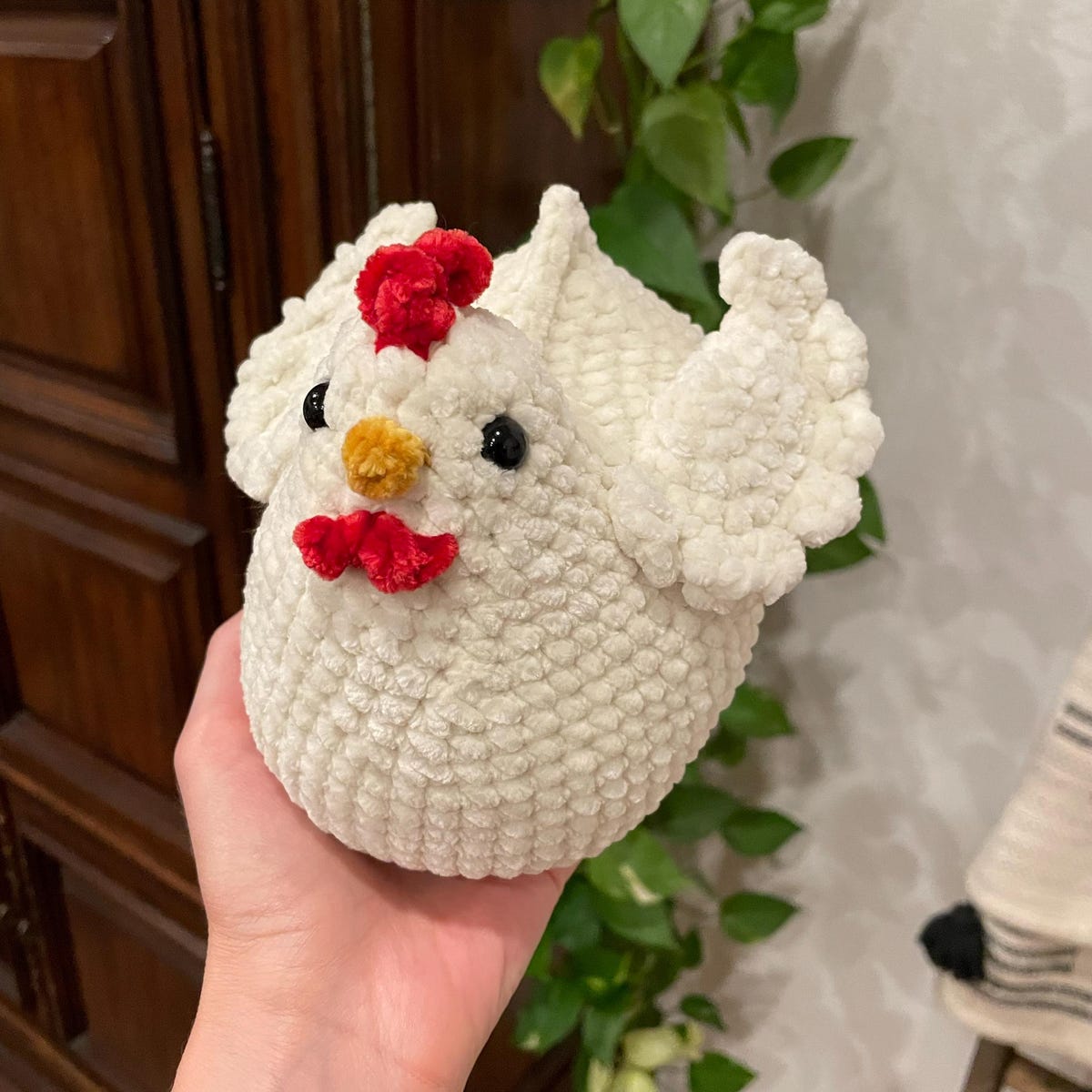 Plush Chicken Amigurumi Crochet Pattern PDF Download – Cute Toy