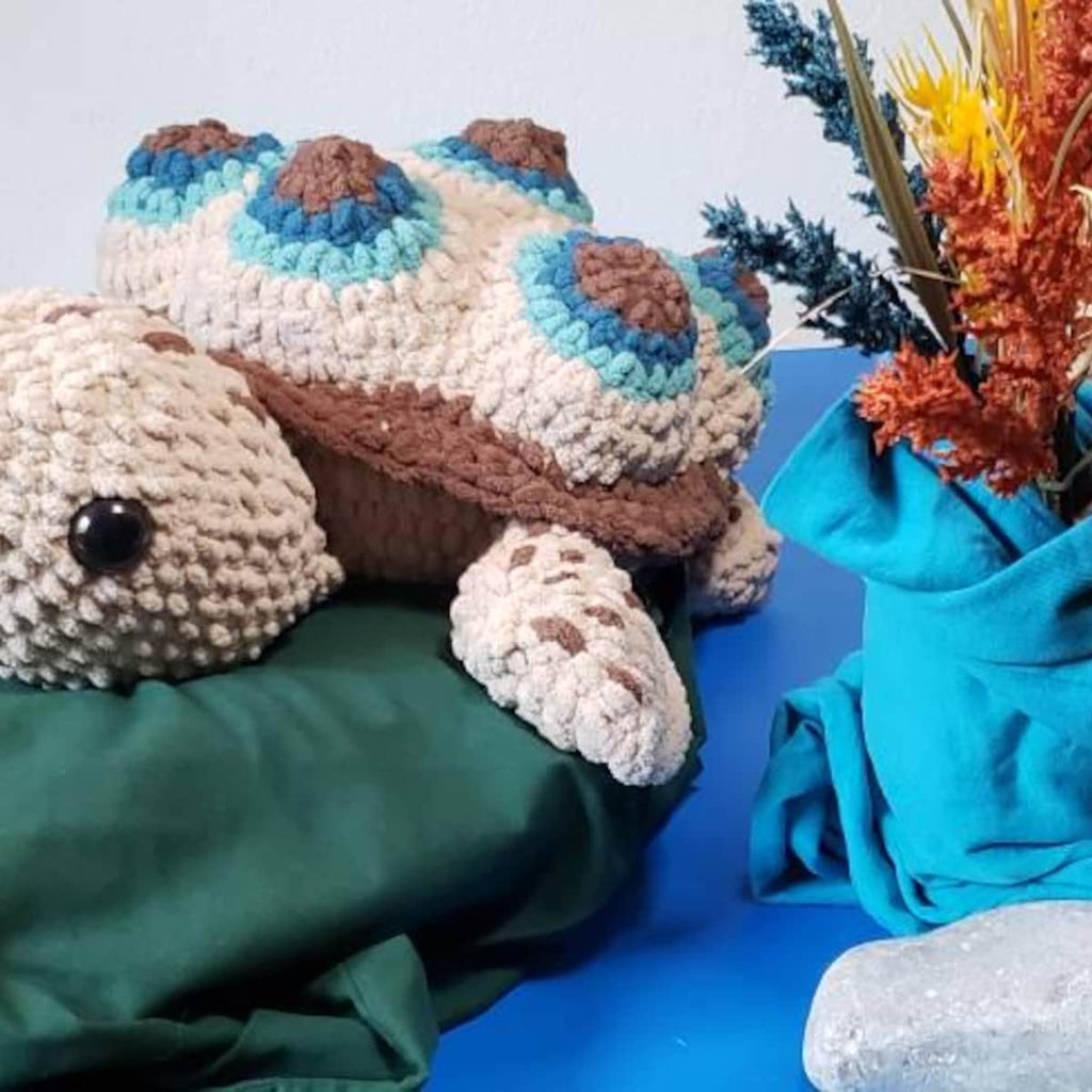 Graceful Turtle Crochet Pattern PDF Download – Amigurumi Design