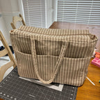 Mom Bag Sewing Pattern PDF | Diaper & Hospital Bag
