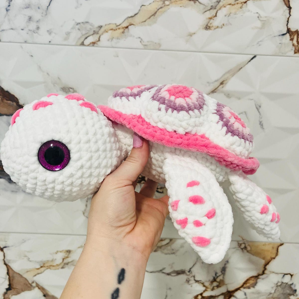 Graceful Turtle Crochet Pattern PDF Download – Amigurumi Design