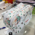 Double Zipper Wipe Pouch Pattern PDF Download | Boxy Wipe Case