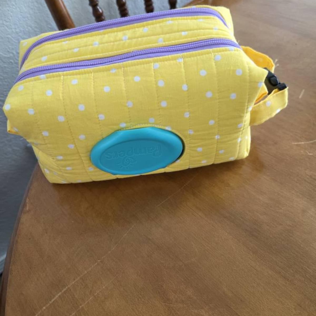 Double Zipper Wipe Pouch Pattern PDF Download | Boxy Wipe Case