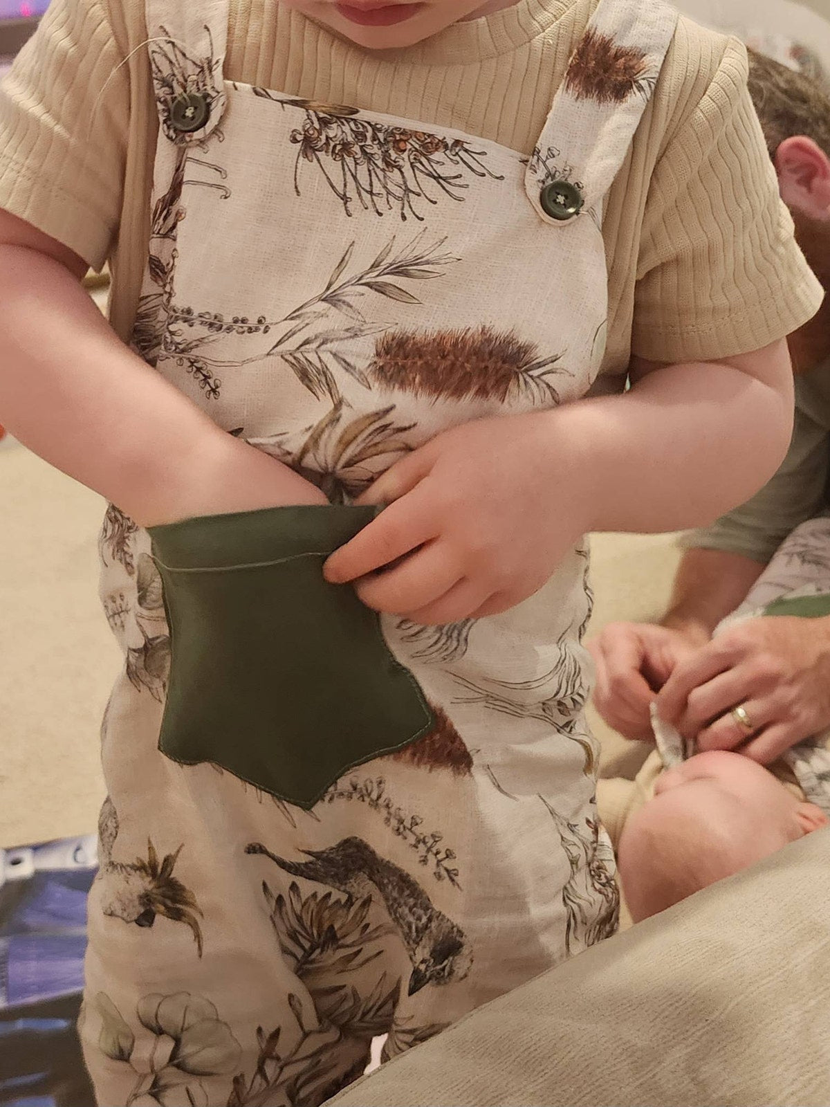 Easy Woven Overalls PDF Sewing Pattern
