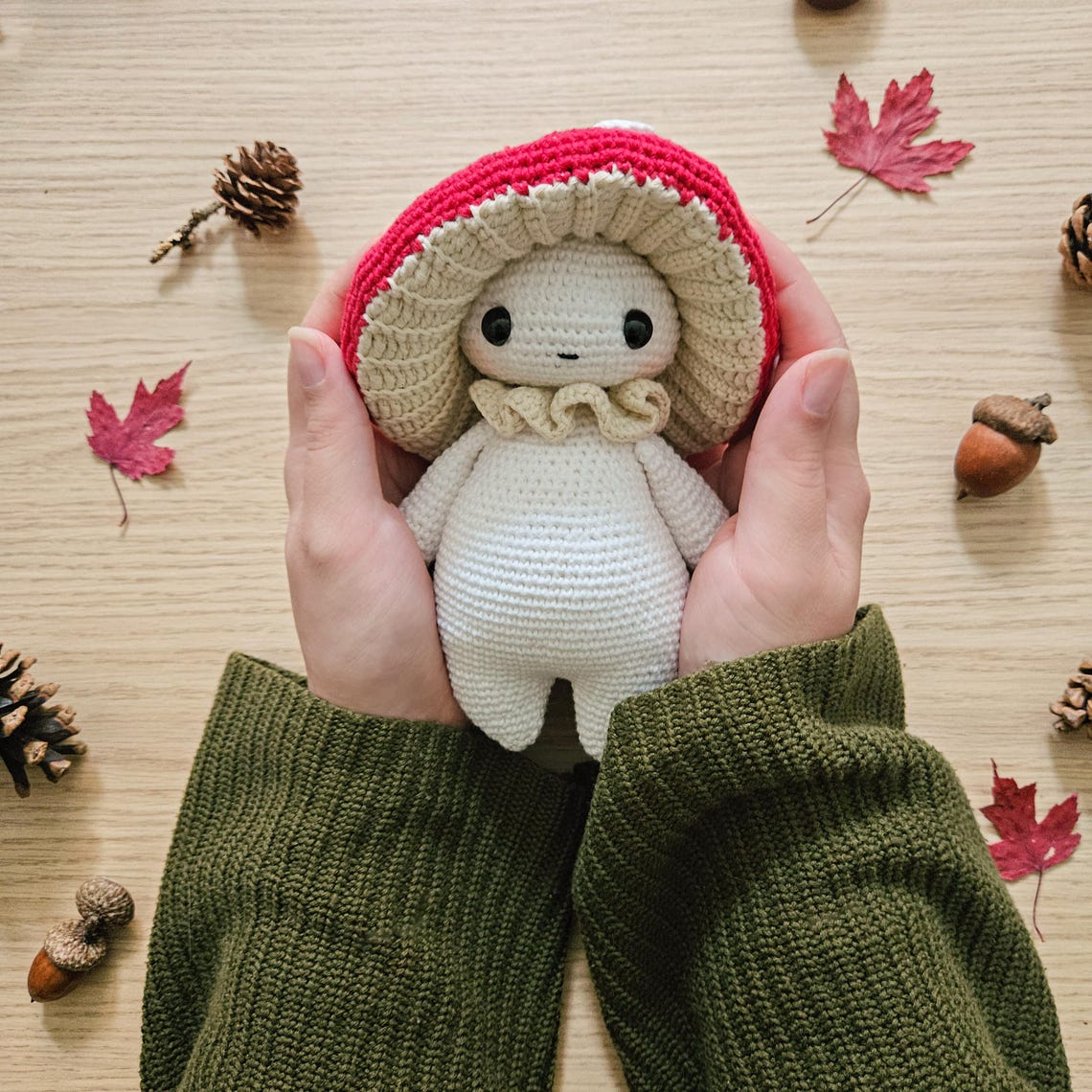 Mushroom Guy - Critter Stitch Crochet Pattern PDF Download
