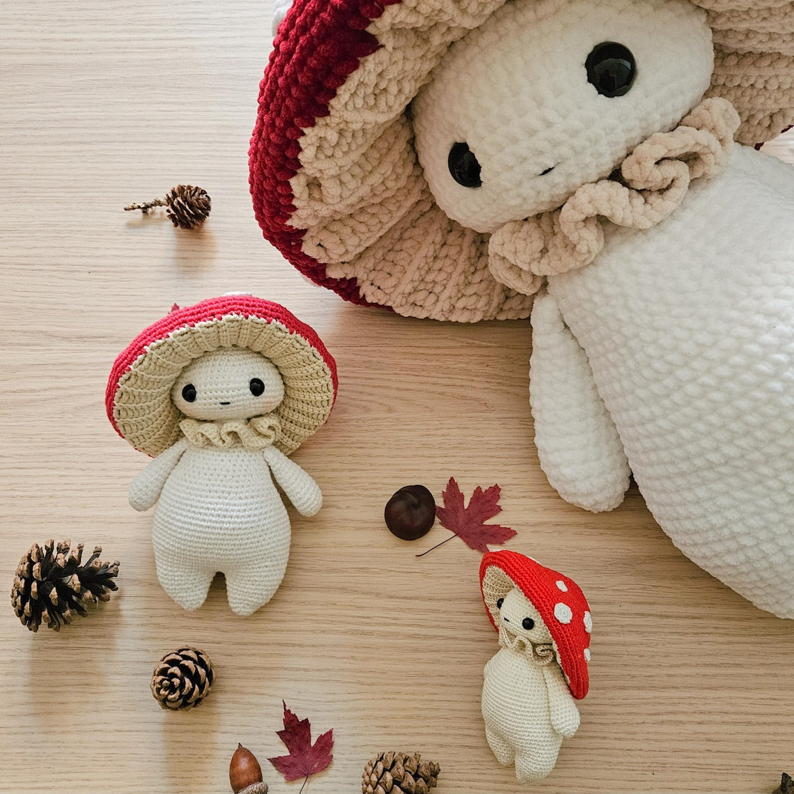 Mushroom Guy - Critter Stitch Crochet Pattern PDF Download