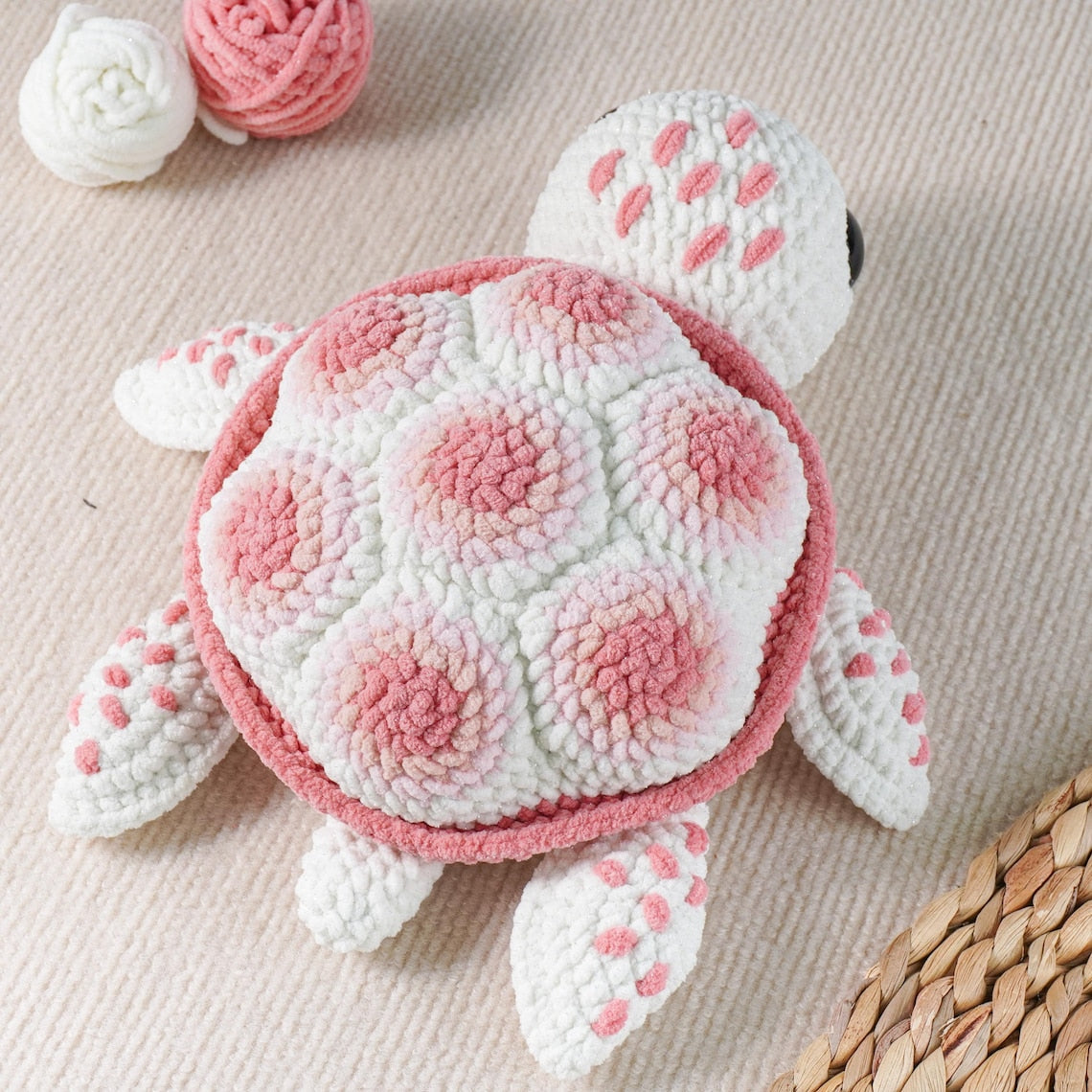 Graceful Turtle Crochet Pattern PDF Download – Amigurumi Design