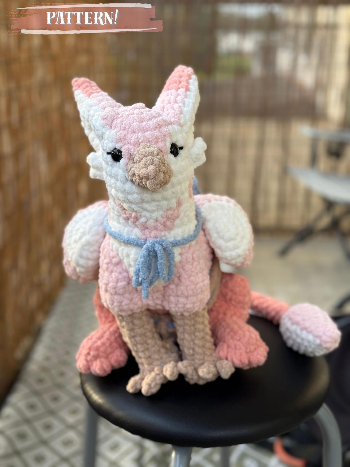 Messenger Mouse Griffin Crochet Pattern PDF Download