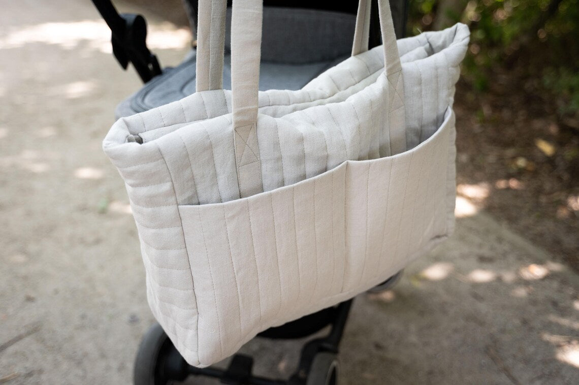 Mom Bag Sewing Pattern PDF | Diaper & Hospital Bag