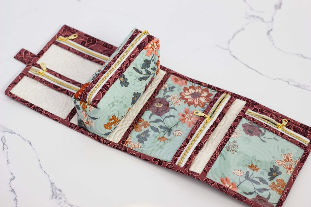 Nightingale Zipper Case Sewing Pattern PDF Digital Download – Quilted