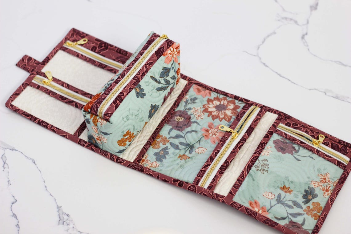 Nightingale Zipper Case Sewing Pattern PDF Digital Download – Quilted
