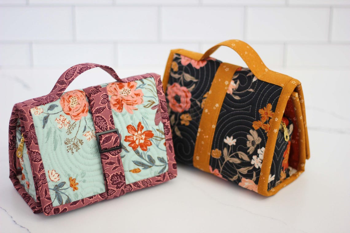 Nightingale Zipper Case Sewing Pattern PDF Digital Download – Quilted
