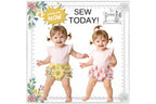 Ruffle Baby Bloomer Diaper Cover Pattern PDF Download