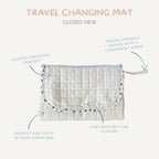 Travel Changing Mat PDF Sewing Pattern | Beginner Friendly