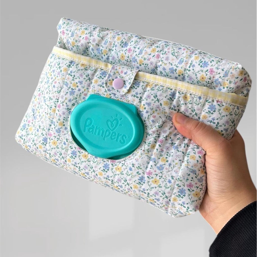 Quilted Diaper and Wipes Pouch | Digital PDF Sewing Pattern | Step-by-Step