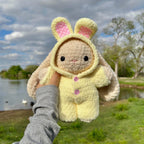 18 in 1 Pajama Bunny Crochet Pattern | Bunny + Pajamas