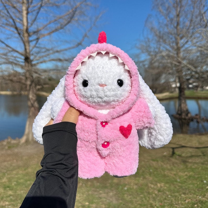18 in 1 Pajama Bunny Crochet Pattern | Bunny + Pajamas