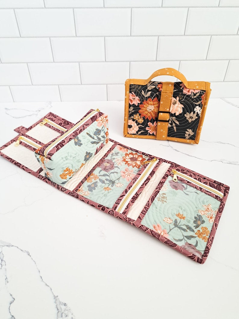 Nightingale Zipper Case Sewing Pattern PDF Digital Download – Quilted