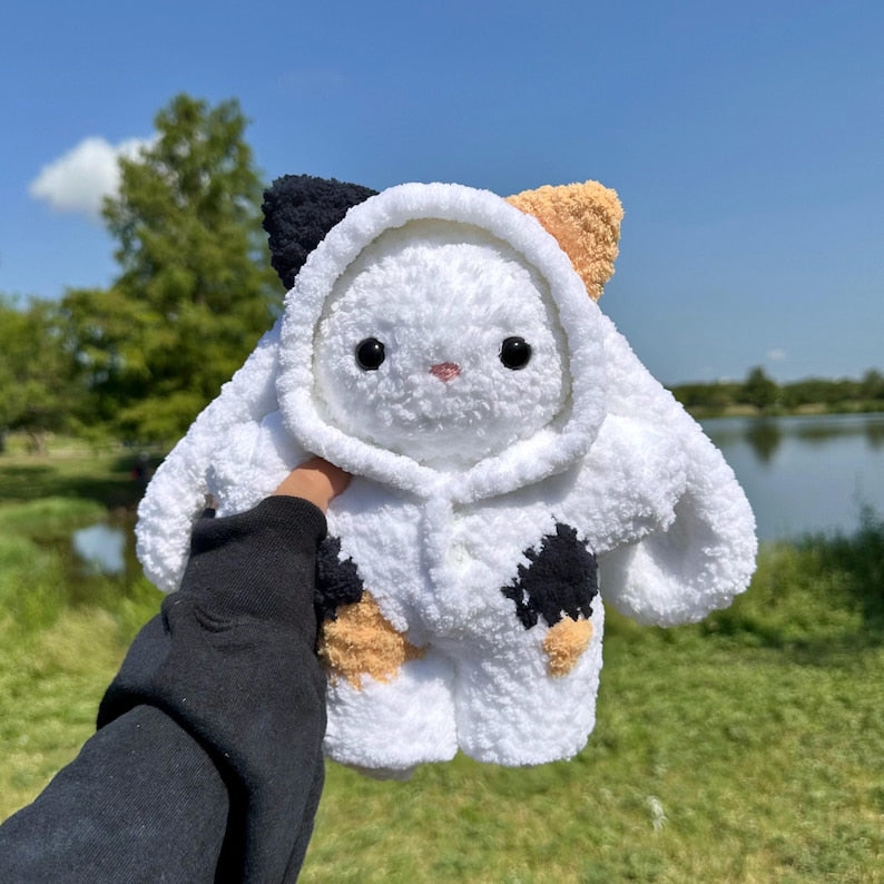 18 in 1 Pajama Bunny Crochet Pattern | Bunny + Pajamas