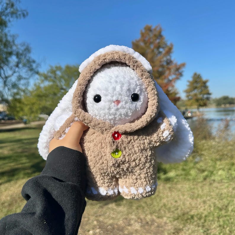 18 in 1 Pajama Bunny Crochet Pattern | Bunny + Pajamas