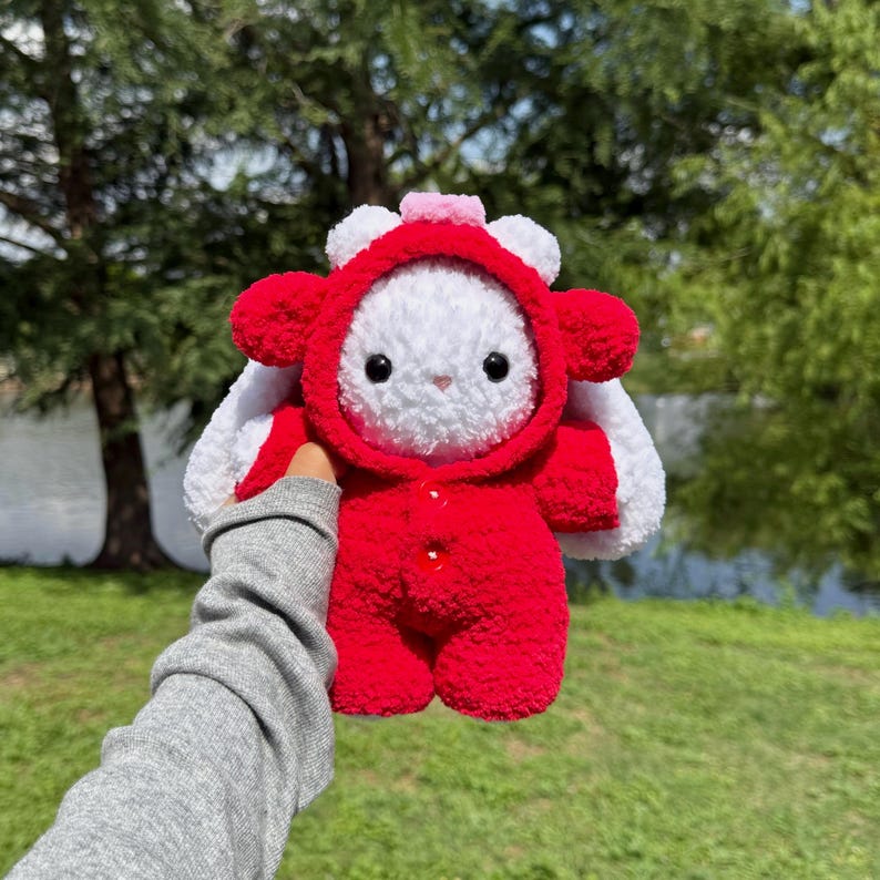 18 in 1 Pajama Bunny Crochet Pattern | Bunny + Pajamas