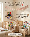 Nursery Décor Sewing Pattern Bundle – 5 PDF Patterns